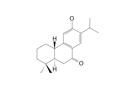 (-)-(5-R,10-S)-12-HYDROXY-7-OXO-20-NORABIETA-8,11,13-TRIENE