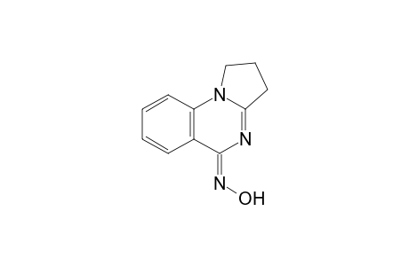 1,2,3,5-Tetrahydropyrrolo[1,2-a]quinazolin-5-one - oxime