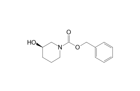 (3R)-3-hydroxy-1-piperidinecarboxylic acid (phenylmethyl) ester