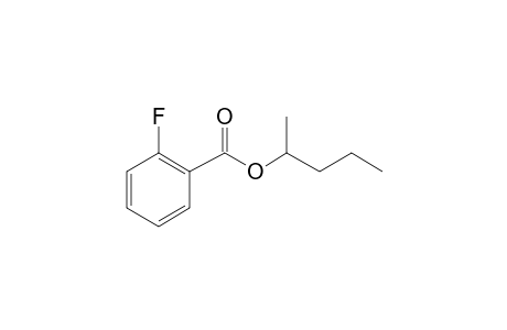 2-Fluorobenzoic acid, 2-pentyl ester