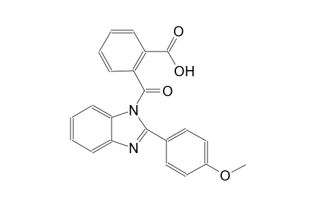 benzoic acid, 2-[[2-(4-methoxyphenyl)-1H-benzimidazol-1-yl]carbonyl]-