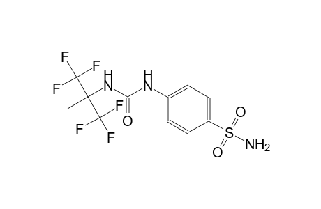 4-[({[2,2,2-trifluoro-1-methyl-1-(trifluoromethyl)ethyl]amino}carbonyl)amino]benzenesulfonamide