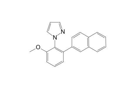 2-(2-Pyrazole-1-yl-3-methoxyphenyl)naphthalene