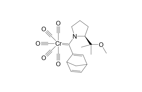 [Bicyclo[2.2.1]hepta-2,5-dienyl](S)-dimethylmethoxymethylpyrrolidinecarbenepentacarbonylchromiumcomplex isomer