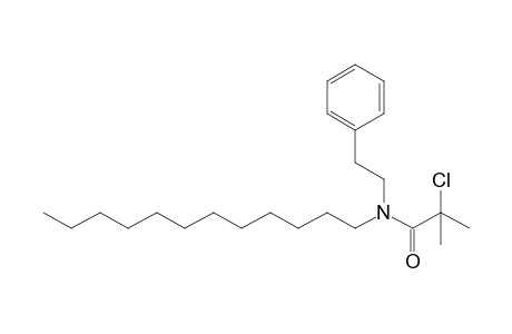 Propionamide, 2-chloro-2-methyl-N-(2-phenylethyl)-N-dodecyl-