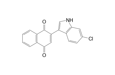 2-(6'-Chloro-3'-indolyl)-1,4-naphthoquinone