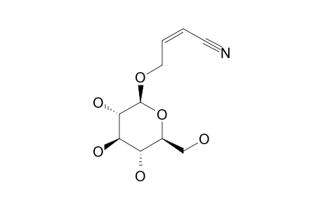 ALLIARINOSIDE;(2Z)-4-(BETA-D-GLUCOPYRANOSYLOXY)-2-BUTENENITRILE