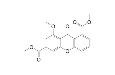 DIMETHYL-8-METHOXY-9-OXO-9H-XANTHENE-1,6-DICARBOXYLATE