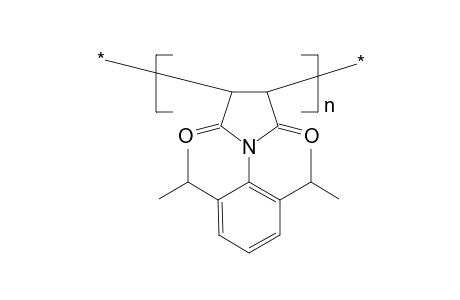 Poly(n-2,6-di-isopropylphenylmaleic imide)