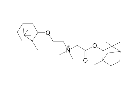 ethanaminium, N,N-dimethyl-2-oxo-2-[(1,3,3-trimethylbicyclo[2.2.1]hept-2-yl)oxy]-N-[2-[(1,7,7-trimethylbicyclo[2.2.1]hept-2-yl)oxy]ethyl]-