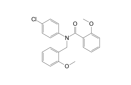 N-(4-Chlorophenyl)-2-methoxy-N-(2-methoxybenzyl)benzamide