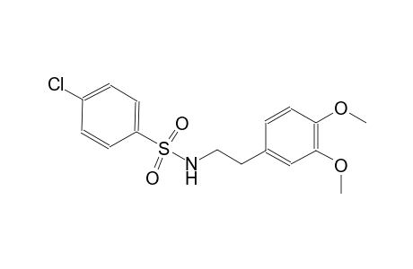 benzenesulfonamide, 4-chloro-N-[2-(3,4-dimethoxyphenyl)ethyl]-