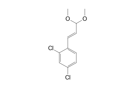 Benzene, 2,4-dichloro-1-(3,3-dimethoxy-1-propenyl)-, (E)-