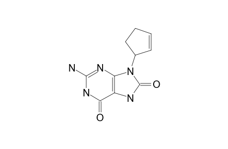 9-(CYCLOPENT-2-ENYL)-8-OXOGUANINE