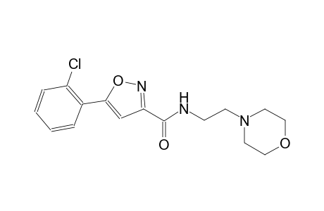 3-isoxazolecarboxamide, 5-(2-chlorophenyl)-N-[2-(4-morpholinyl)ethyl]-