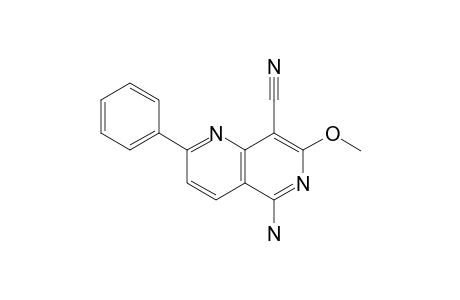 5-Amino-8-cyano-7-methoxy-2-phenyl-1,6-naphthyridine