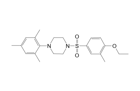Piperazine, 1-[(4-ethoxy-3-methylphenyl)sulfonyl]-4-(2,4,6-trimethylphenyl)-