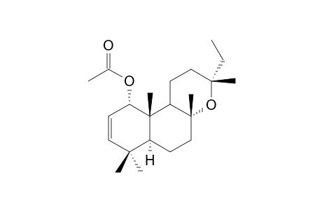 1a-acetoxy-8,13-epoxylabd-2-ene