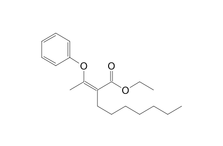 (Z)-ethyl 2-(1-phenoxyethylidene)nonanoate
