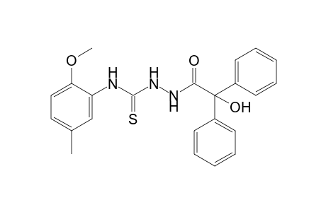 1-(diphenylglycoloyl)-4-(6-methoxy-m-tolyl)-3-thiosemicarbazide