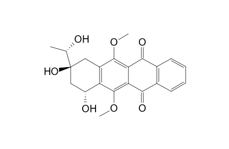 (7R,9S,1' RS)-7,9-Dihydroxy-9-(1'-hydroxyethyl)-6,11-dimethoxy-7,8,9,10-tetrahydronaphthacene-5,12-dione