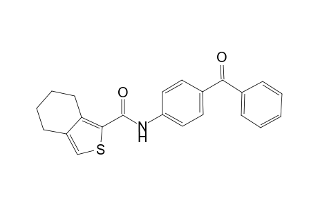 N-(4-benzoylphenyl)-4,5,6,7-tetrahydro-2-benzothiophene-1-carboxamide