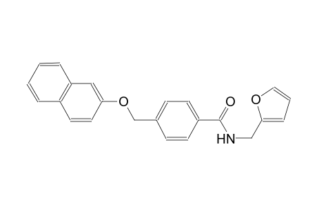 N-(2-furylmethyl)-4-[(2-naphthyloxy)methyl]benzamide