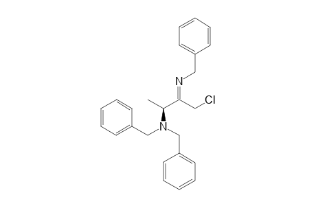 ((2S)-(Z)-N,N-Dibenzyl-4-chloro-3-(benzylimino)butan-2-amine