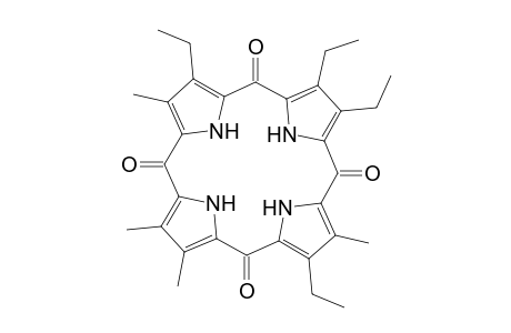 5,10,15,20(22H,24H)-Porphinetetrone, 2,3,7,17-tetraethyl-8,12,13,18-tetramethyl-