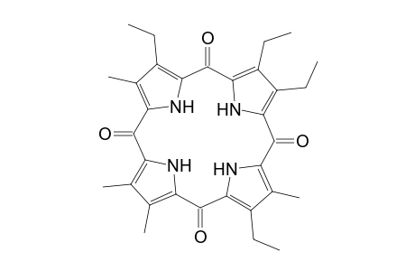 5,10,15,20(22H,24H)-Porphinetetrone, 2,3,7,17-tetraethyl-8,12,13,18-tetramethyl-