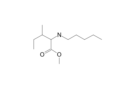 L-Isoleucine, N-(N-pentyl)-, methyl ester