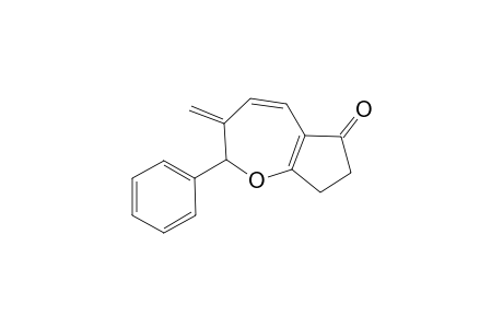 3-Methylene-2-phenyl-7,8-dihydro-2H-cyclopenta[b]oxepin-6(3H)-one