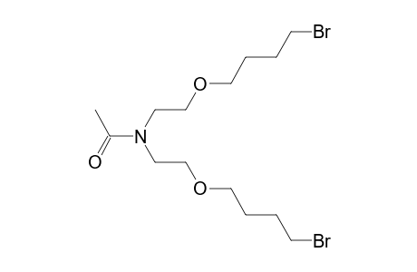 N,N-bis[2-(4-bromobutoxy)ethyl]acetamide
