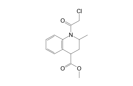 Methyl 1-(chloroacetyl)-2-methyl-1,2,3,4-tetrahydroquinoline-4-carboxylate