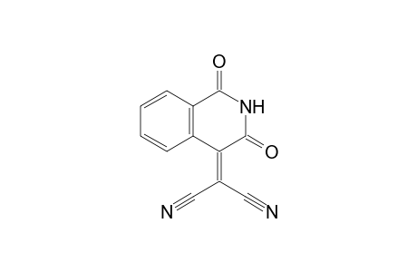 Propanedinitrile, (2,3-dihydro-1,3-dioxo-4(1H)-isoquinolinylidene)-