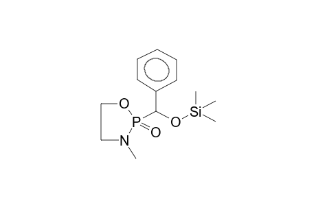 2-OXO-2-(ALPHA-TRIMETHYLSILYLOXYBENZYL)-3-METHYL-1,3,2-OXAZAPHOSPHOLANE