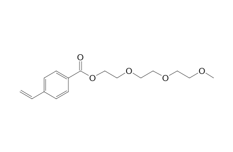 2-[2-(2-methoxyethoxy)ethoxy]ethyl 4-vinylbenzoate