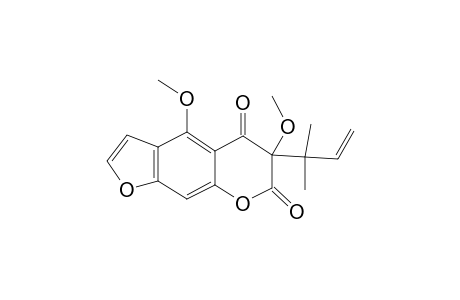 3,5-DIMETHOXY-3-(1,1-DIMETHYLPROP-2-ENYL)-3,4-DIHYDROPSORALEN-4-ONE