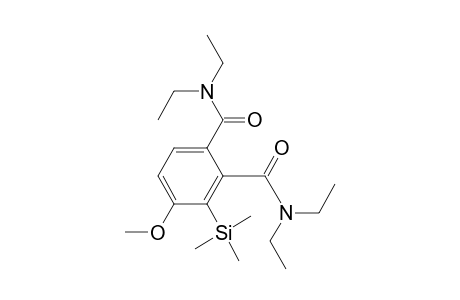 N,N-diethyl-2-(diethylcarbamoyl)-4-methoxy-3-(trimethylsilyl)benzamide