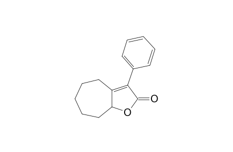 3-phenyl-4,5,6,7,8,8a-hexahydrocyclohepta[d]furan-2-one