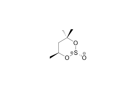 4,4,6-EQU-TRIMETHYL-2-AX-OXO-1,3,2-DIOXATHIAN