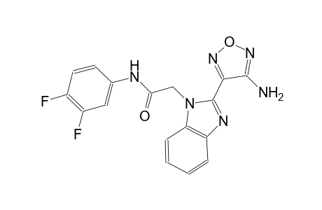 2-[2-(4-Amino-furazan-3-yl)-benzoimidazol-1-yl]-N-(3,4-difluoro-phenyl)-acetamide