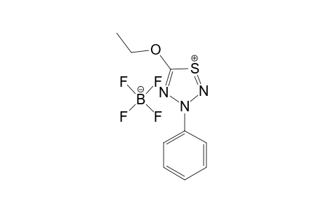 5-ETHOXY-3-PHENYL-1,2,3,4-THIATRIAZOLIUM-TETRAFLUOROBORATE