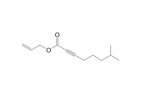 Allyl 7-methyloct-2-ynoate