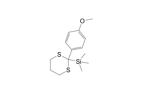 2-(4-Methoxyphenyl)-2-(trimethylsilyl)-1,3-dithiane