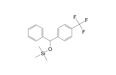 4-(Trifluoromethyl)benzhydrol, trimethylsilyl ether