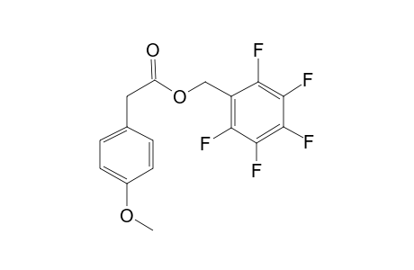 4-Methoxyphenylacetic acid, pentafluorobenzyl ester