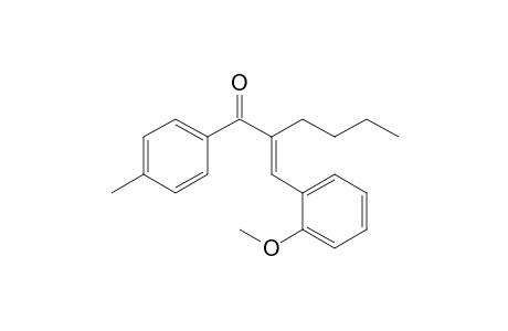 (E)-2-(2-Methoxybenzylidene)-1-p-tolylhexan-1-one