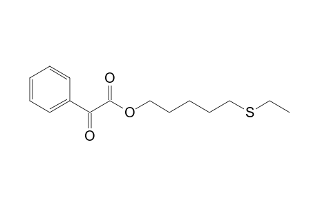 5'-Ethylthio n-pentyl phenylglyoxylate