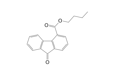 9-oxofluorene-4-carboxylic acid, butyl ester